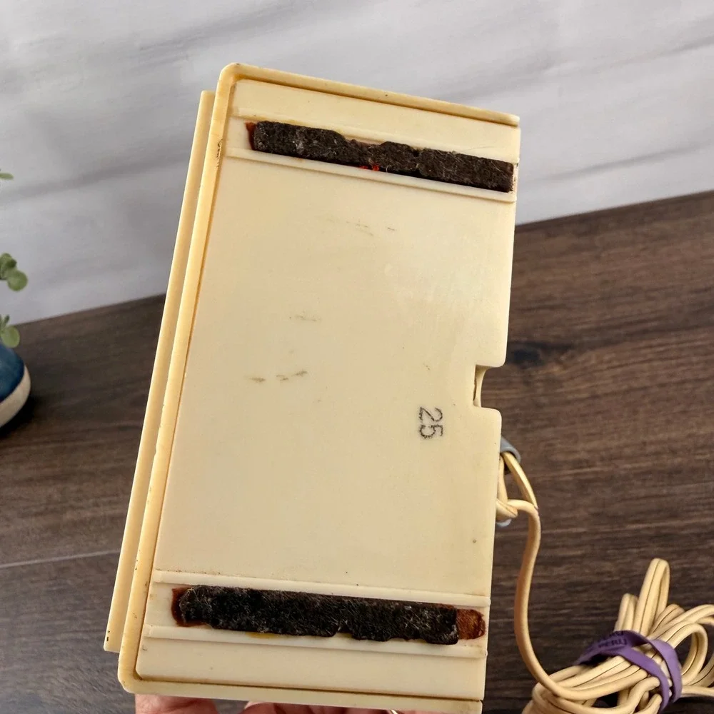 Telechron 8H57 Lite-Call Alarm Clock Lamp Control 1940s Working